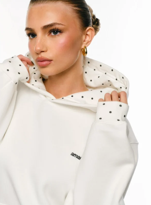 Hoodie Polka Dot