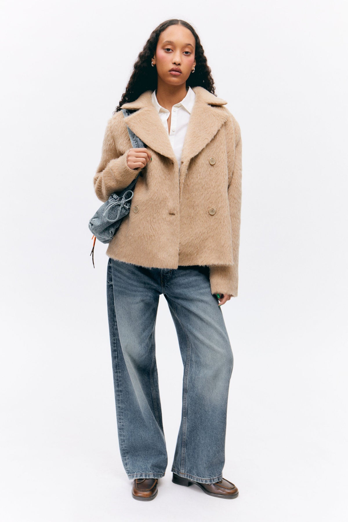 Veste en Maille Croisée