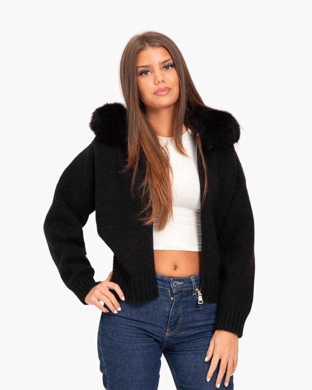 Gilet Nisa en fourrure