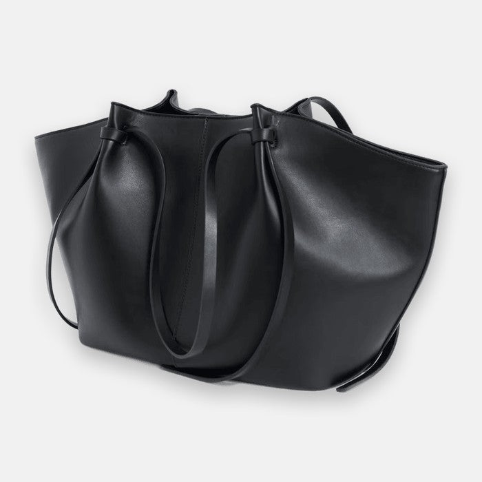Sac long strap pu — Noir