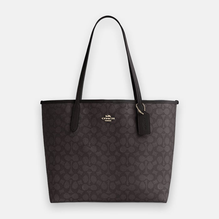 Canvas Tote Bag — Brown