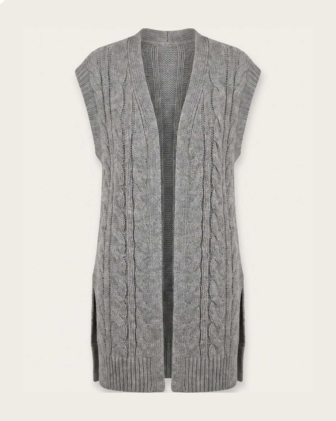 Gilet long Elsa en maille